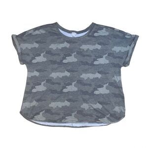 Avenue Plus Size Camo Top